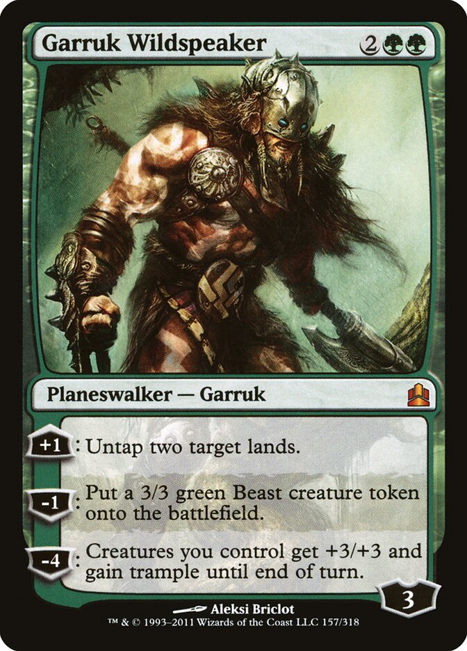 Garruk Wildspeaker (157) - Commander 2011 (CMD)