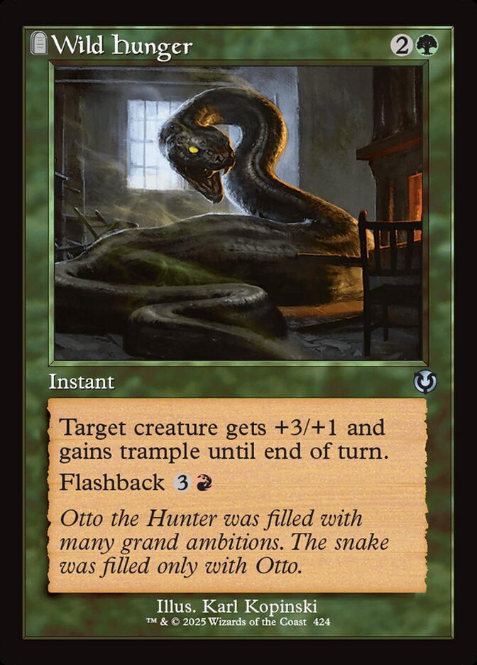 Wild Hunger - [Retro Frame] Innistrad Remastered (INR)