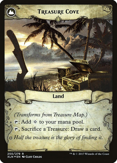Treasure Map // Treasure Cove (250s) - Ixalan Promos (PXLN)
