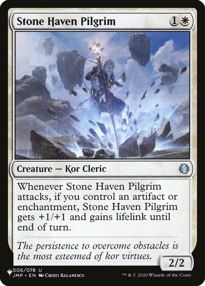 Stone Haven Pilgrim (JMP-6) - The List (PLST)