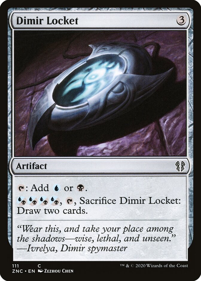 Dimir Locket (111) - Zendikar Rising Commander (ZNC)