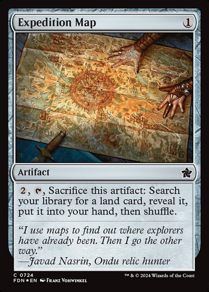 Expedition Map (724) - Foundations (FDN)