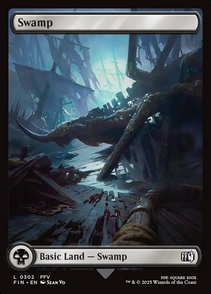 Swamp (302) - [Full Art] Final Fantasy (FIN)