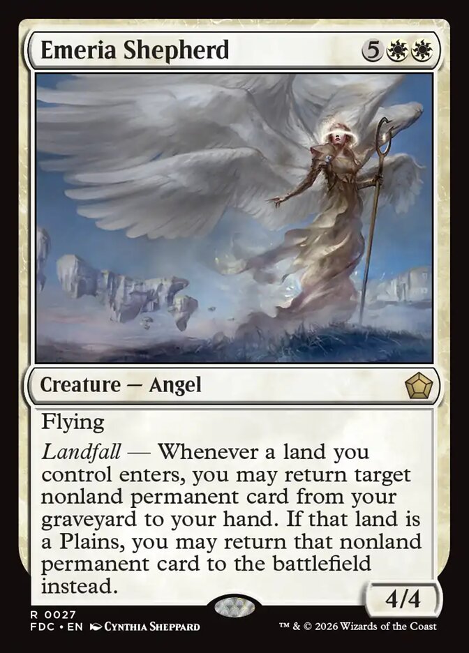Emeria Shepherd (27) - Foundations Commander (FDC)
