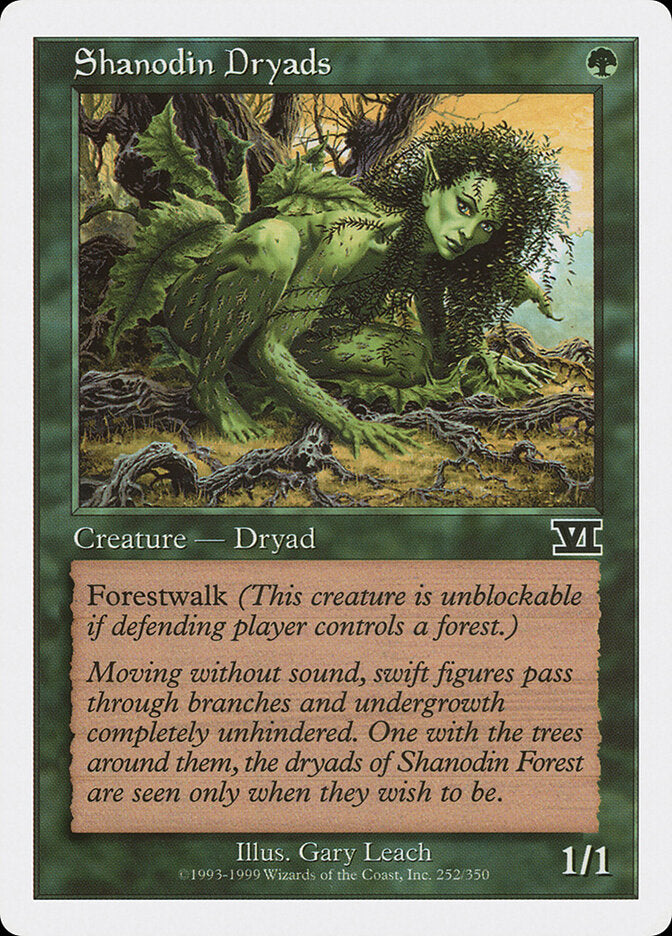 Shanodin Dryads (252) - Classic Sixth Edition (6ED)