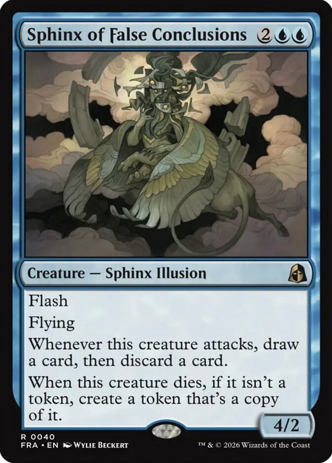 Sphinx of False Conclusions (40) - Reality Fracture (FRA)