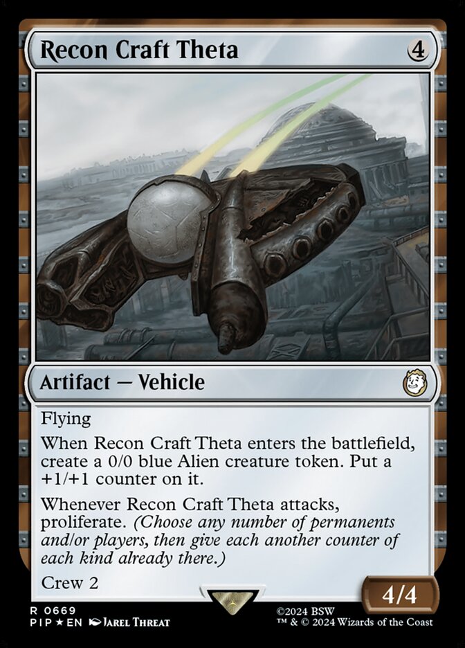 Recon Craft Theta - [Surge Foil] Fallout (PIP)