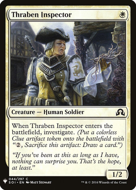 Thraben Inspector (SOI-44) - The List (PLST)