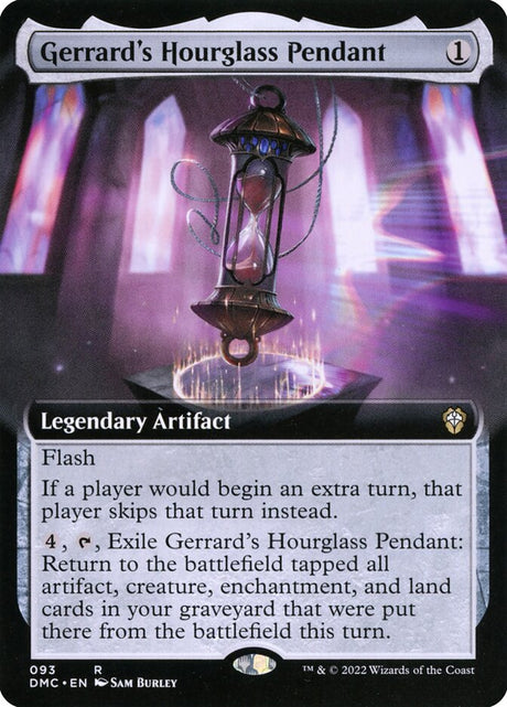 Gerrard's Hourglass Pendant (93) - Dominaria United Commander (DMC)