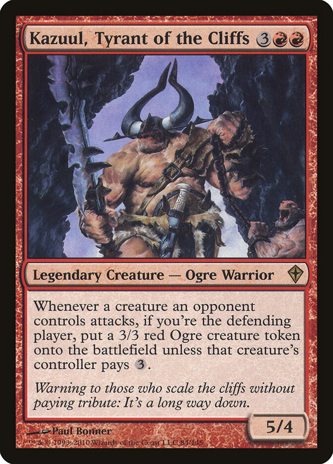 Kazuul, Tyrant of the Cliffs (84) - Worldwake (WWK)