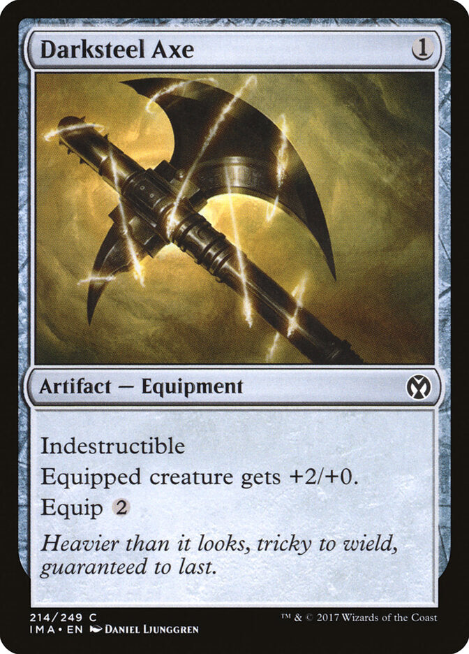 Darksteel Axe (214) - Iconic Masters (IMA)