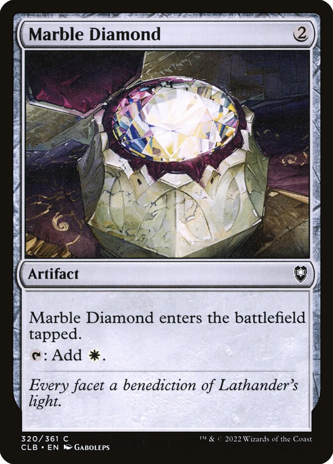 Marble Diamond (320) - Commander Legends: Battle for Baldur's Gate (CLB)