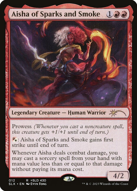 Aisha of Sparks and Smoke (12) - Universes Within (SLX)