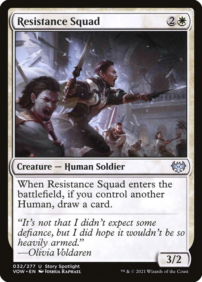 Resistance Squad (32) - Innistrad: Crimson Vow (VOW)
