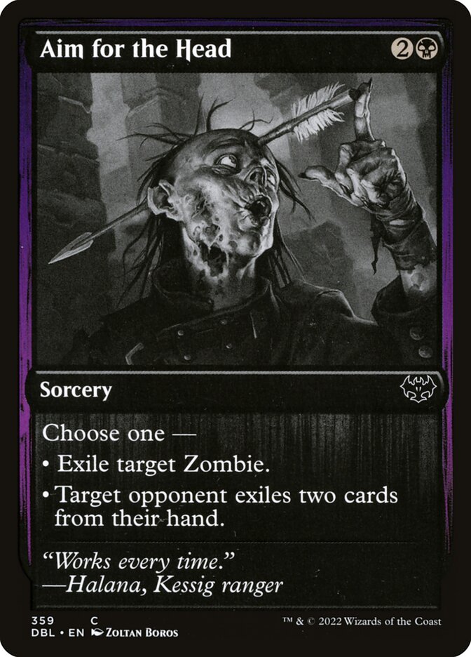 Aim for the Head - [Foil] Innistrad: Double Feature (DBL)