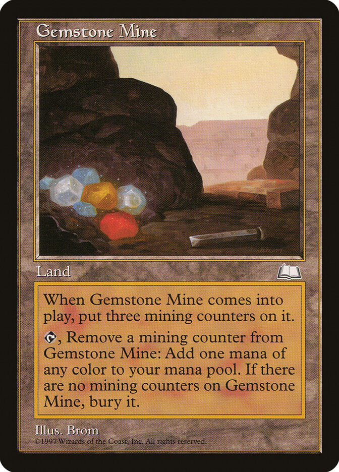 Gemstone Mine (164) - Weatherlight (WTH)