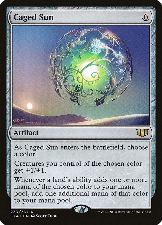 Caged Sun (233) - Commander 2014 (C14)