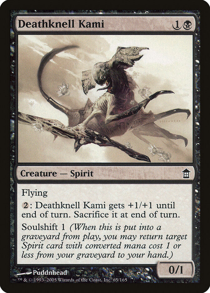 Deathknell Kami (65) - Saviors of Kamigawa (SOK)