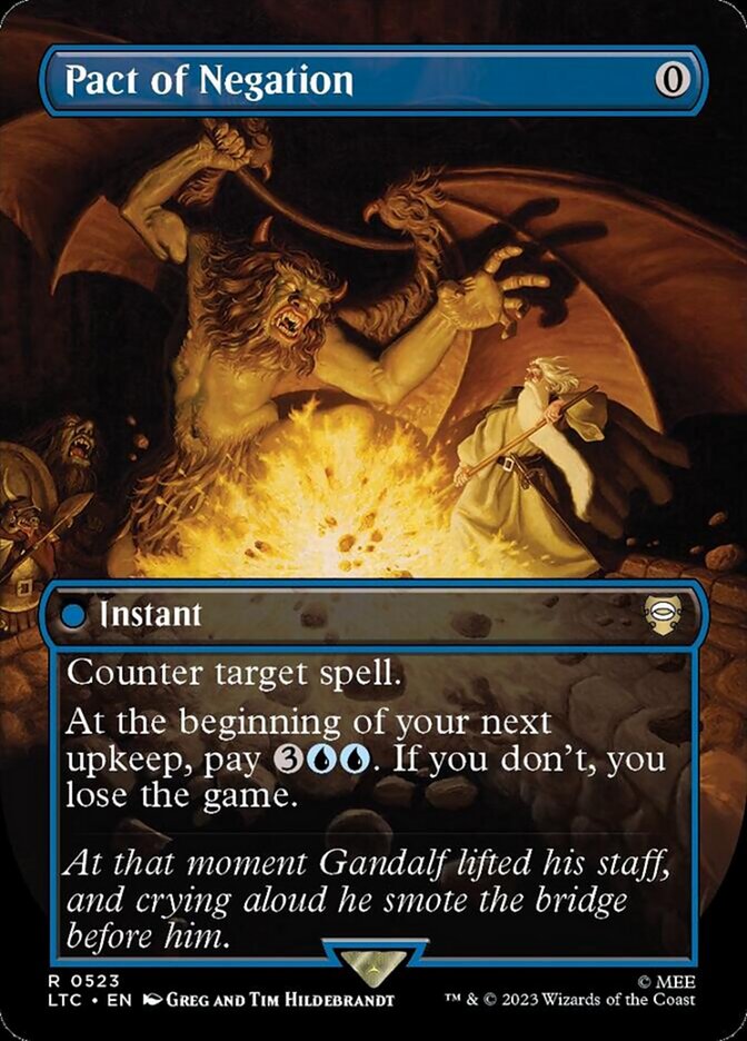 Pact of Negation (523) - Tales of Middle-earth Commander (LTC)