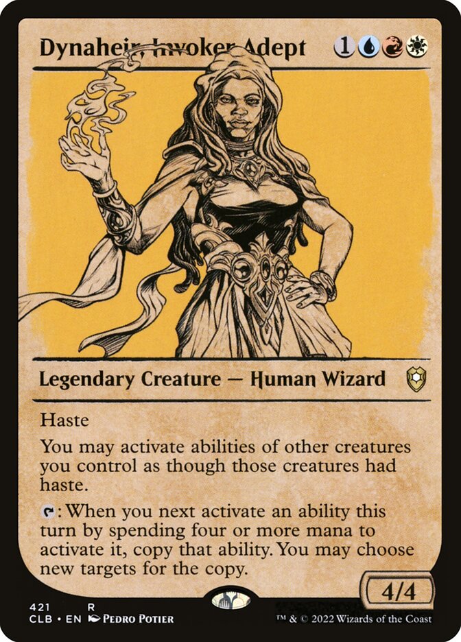 Dynaheir, Invoker Adept (421) - Commander Legends: Battle for Baldur's Gate (CLB)