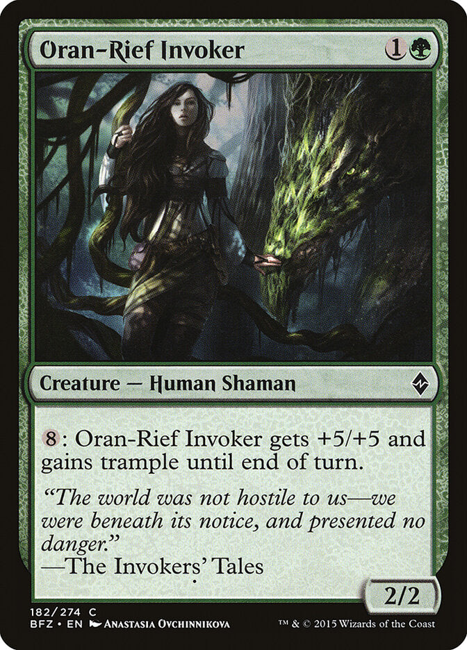 Oran-Rief Invoker (182) - Battle for Zendikar (BFZ)