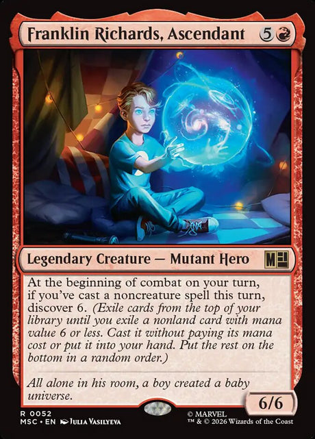 Franklin Richards, Ascendant (52) - Marvel Super Heroes Commander (MSC)