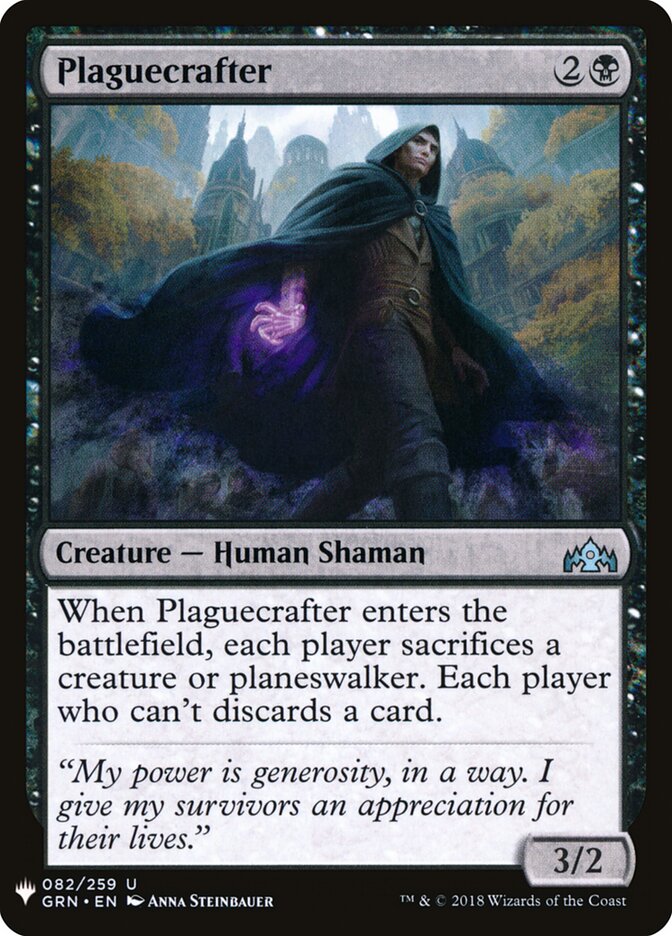 Plaguecrafter (GRN-82) - The List (PLST)