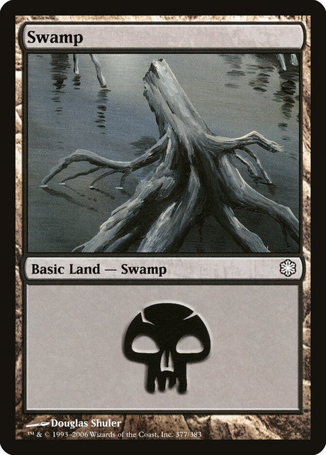 Swamp (377) - Coldsnap Theme Decks (CST)