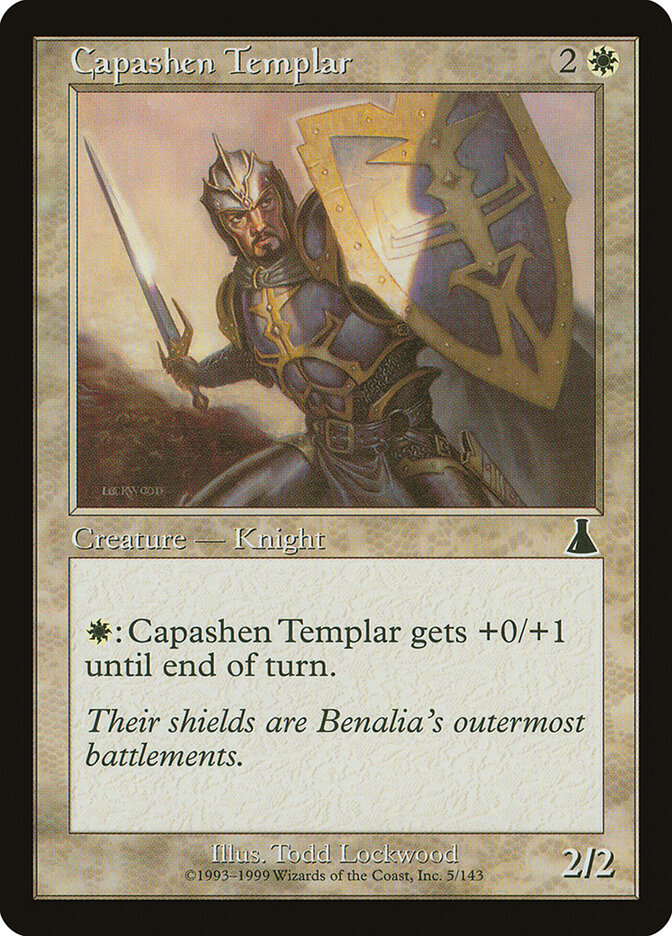 Capashen Templar (5) - Urza's Destiny (UDS)