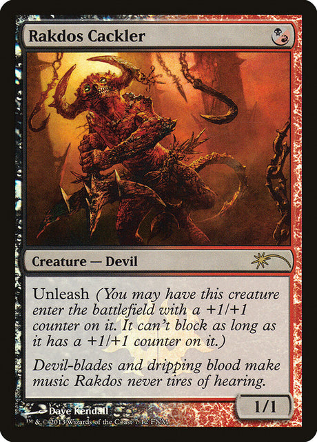 Rakdos Cackler (7) - Friday Night Magic 2013 (F13)