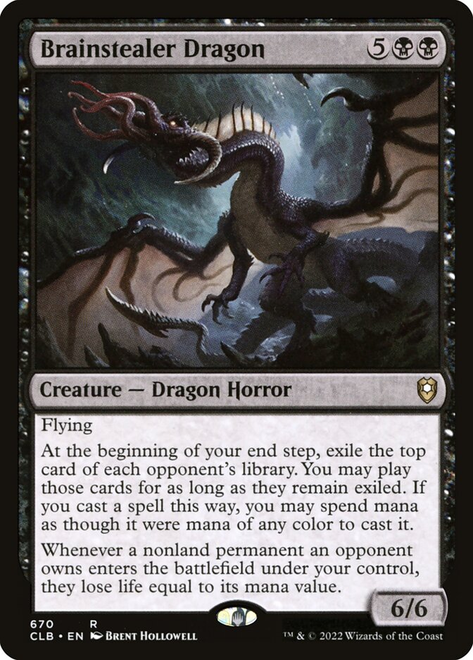 Brainstealer Dragon (670) - Commander Legends: Battle for Baldur's Gate (CLB)