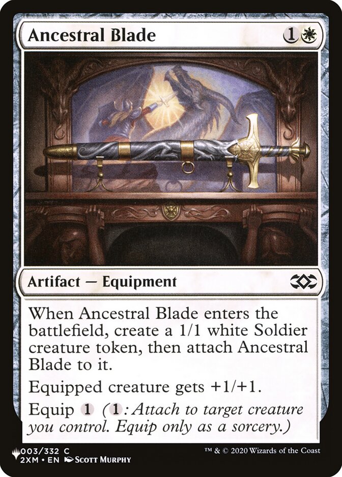 Ancestral Blade (2XM-3) - The List (PLST)