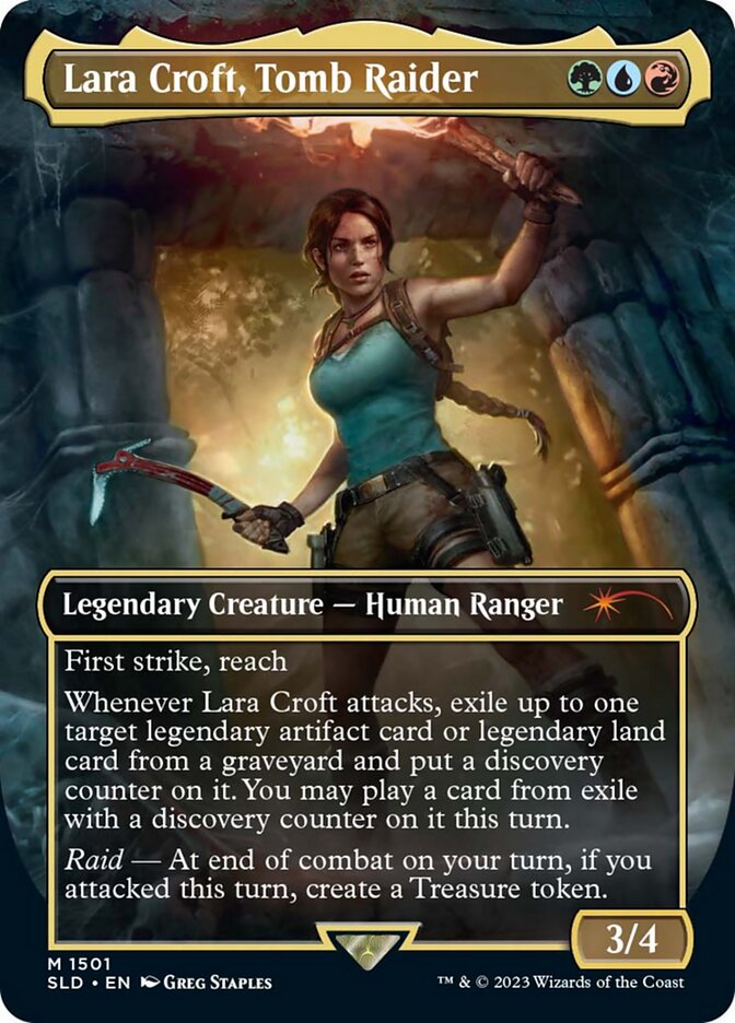 Lara Croft, Tomb Raider (1501) - Secret Lair Drop (SLD)