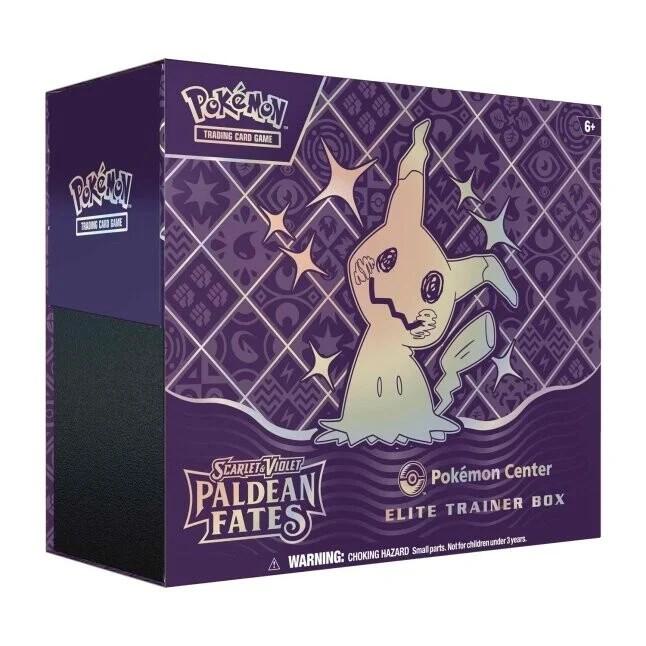 Paldean Fates Elite Trainer Box - [Pokemon Center] SV: Paldean Fates (PAF)