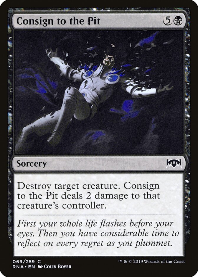 Consign to the Pit (69) - Ravnica Allegiance (RNA)
