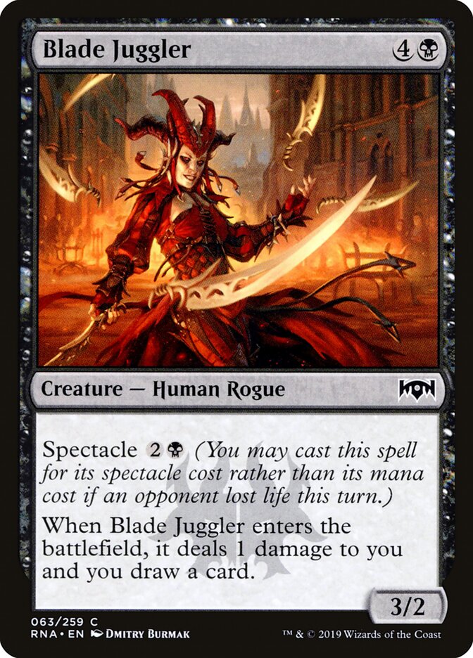 Blade Juggler (63) - Ravnica Allegiance (RNA)