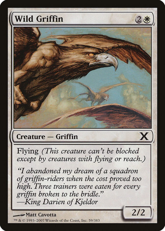 Wild Griffin (59) - Tenth Edition (10E)