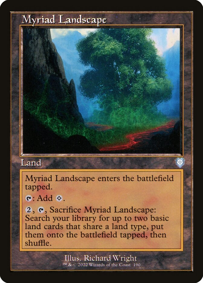 Myriad Landscape (190) - The Brothers' War Commander (BRC)