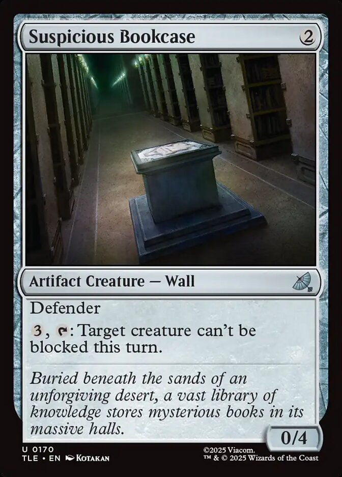 Suspicious Bookcase (170) - Avatar: The Last Airbender Eternal (TLE)