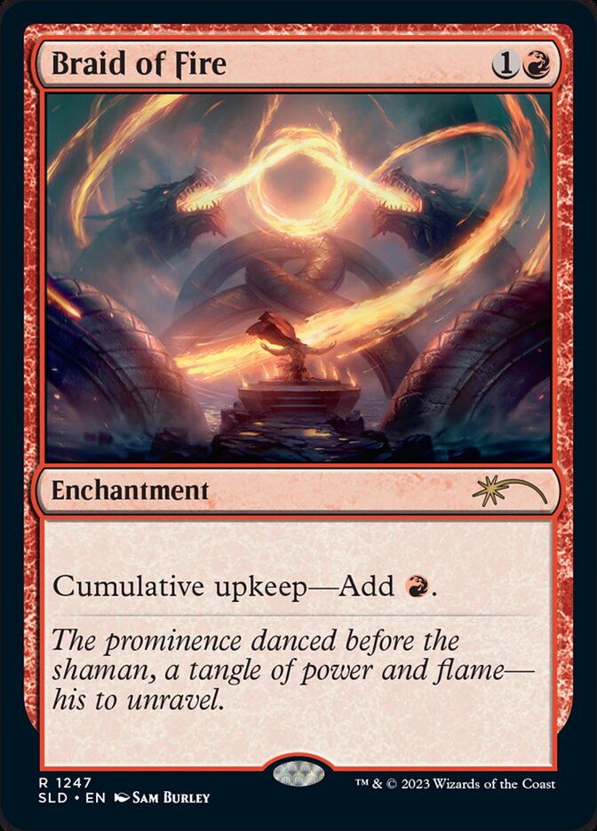 Braid of Fire (1247) - Secret Lair Drop (SLD)