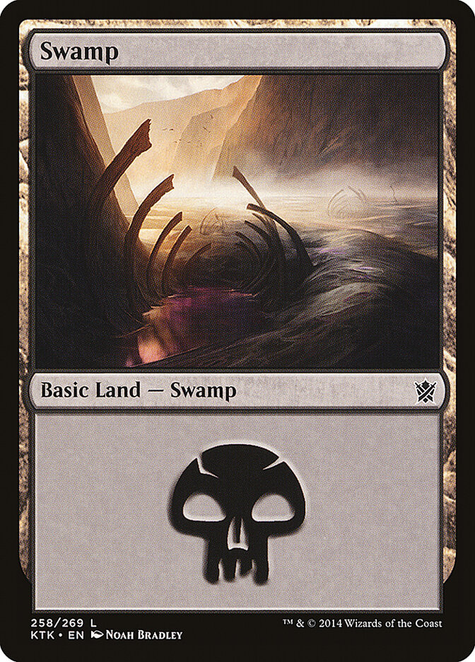 Swamp (258) - Khans of Tarkir (KTK)