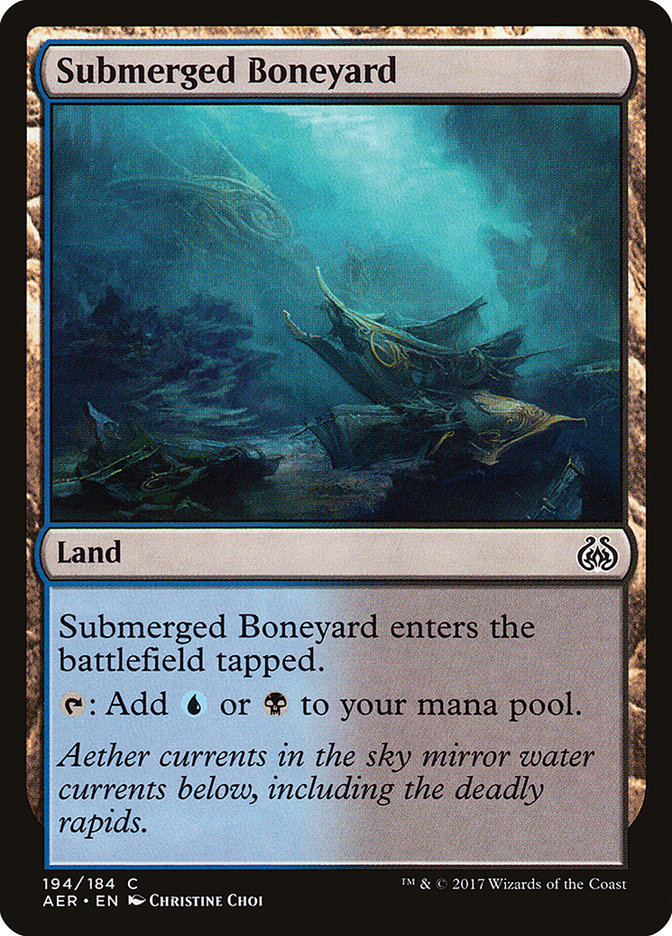 Submerged Boneyard (194) - Aether Revolt (AER)