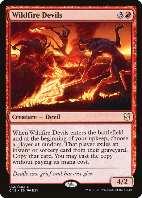 Wildfire Devils (30) - Commander 2019 (C19)