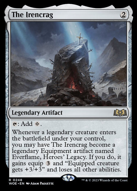 The Irencrag (248p) - Wilds of Eldraine Promos (PWOE)