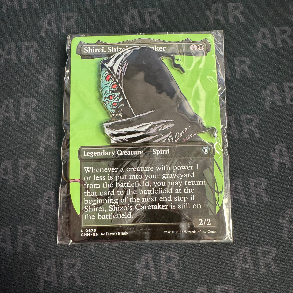 Shirei, Shizo's Caretaker Metal Pin (MTG MagicCon 2023 Exclusive)