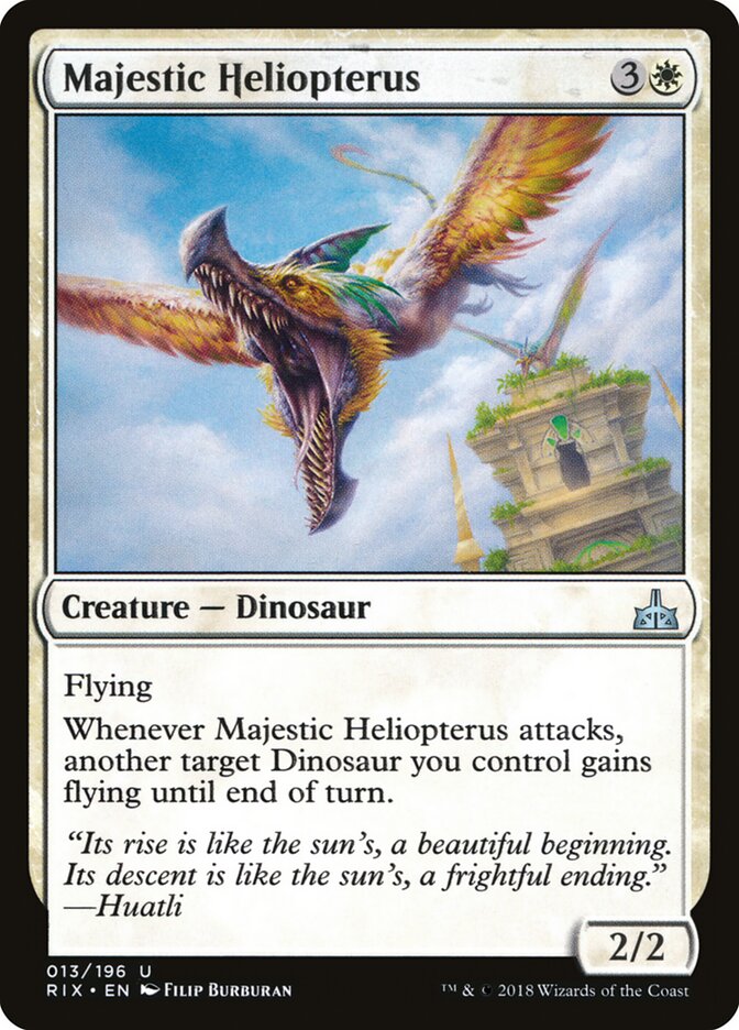 Majestic Heliopterus (13) - Rivals of Ixalan (RIX)