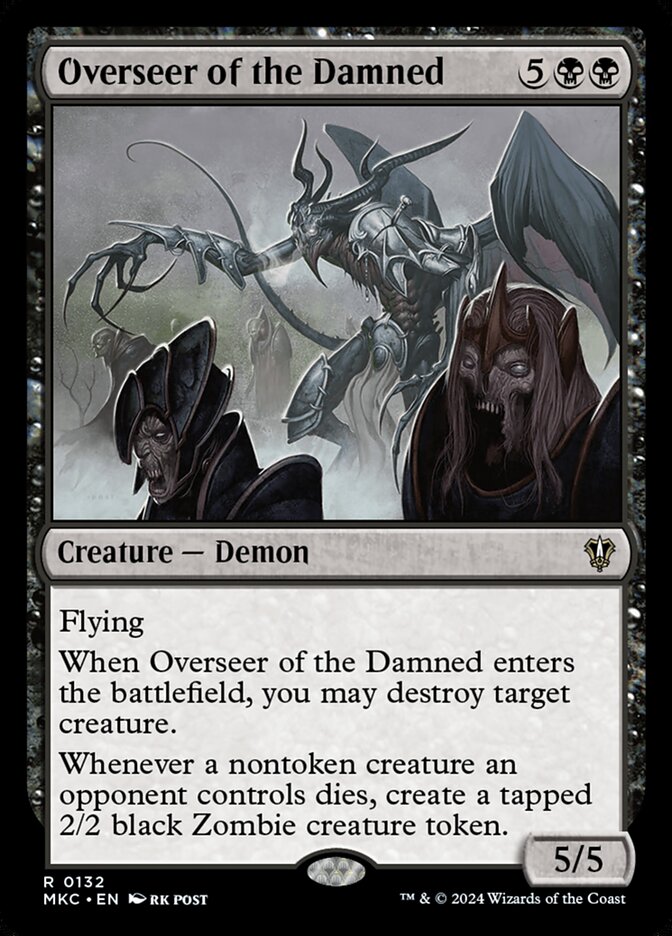 Overseer of the Damned (132) - Murders at Karlov Manor Commander (MKC)
