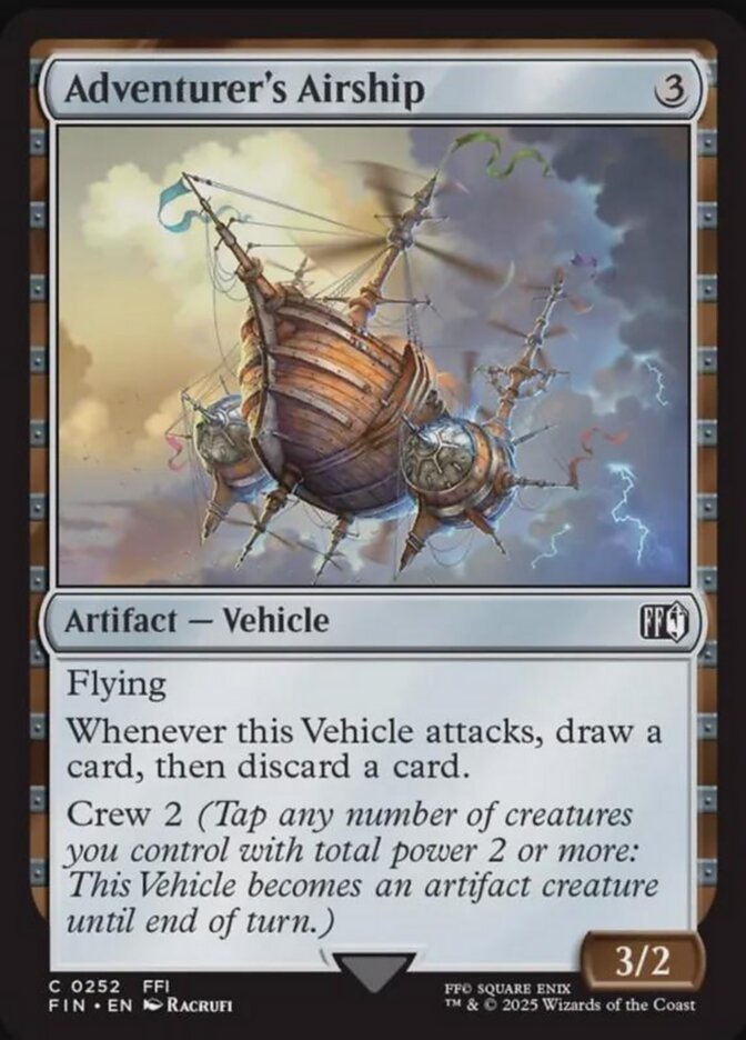 Adventurer's Airship (252) - [Foil] Final Fantasy (FIN)