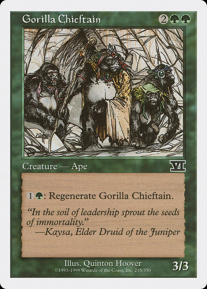 Gorilla Chieftain (235) - Classic Sixth Edition (6ED)