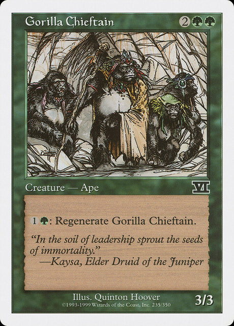 Gorilla Chieftain (235) - Classic Sixth Edition (6ED)